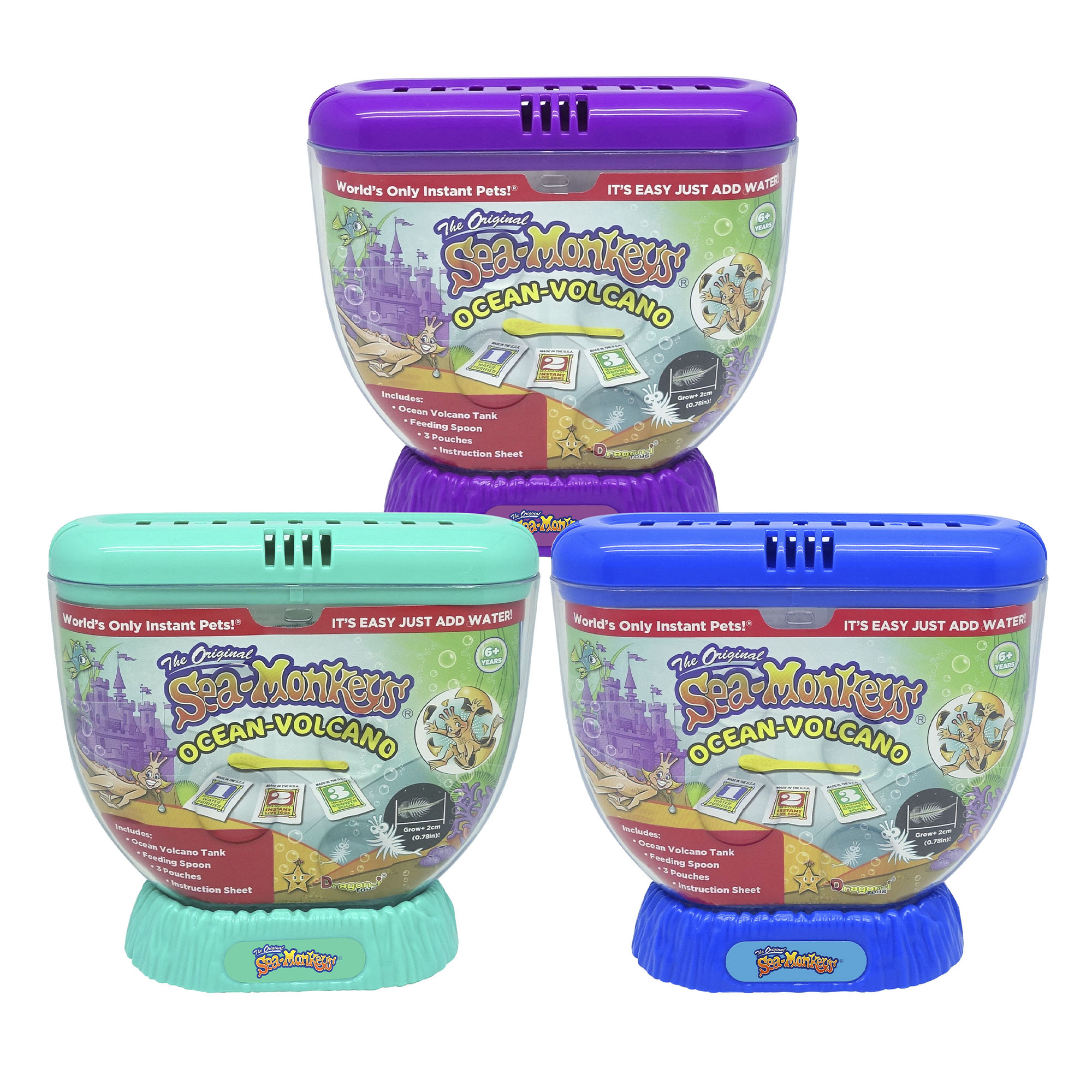 Sea-Monkeys Ocean Volcano