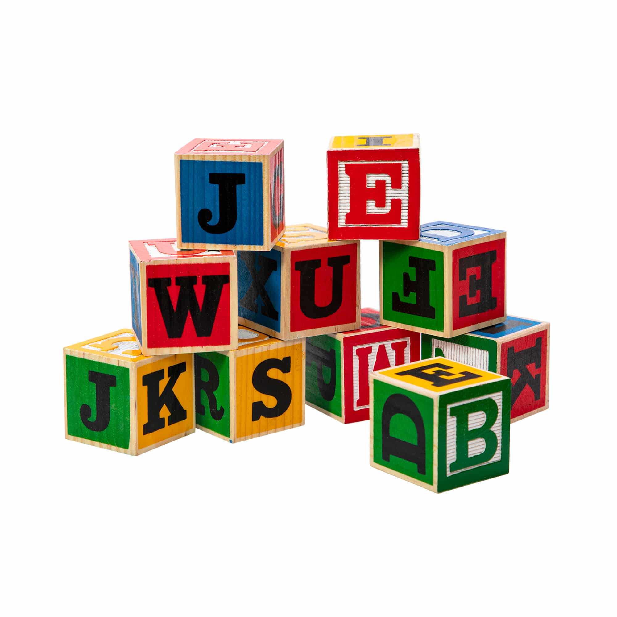 Large Abc Wood Blocks - Image 4