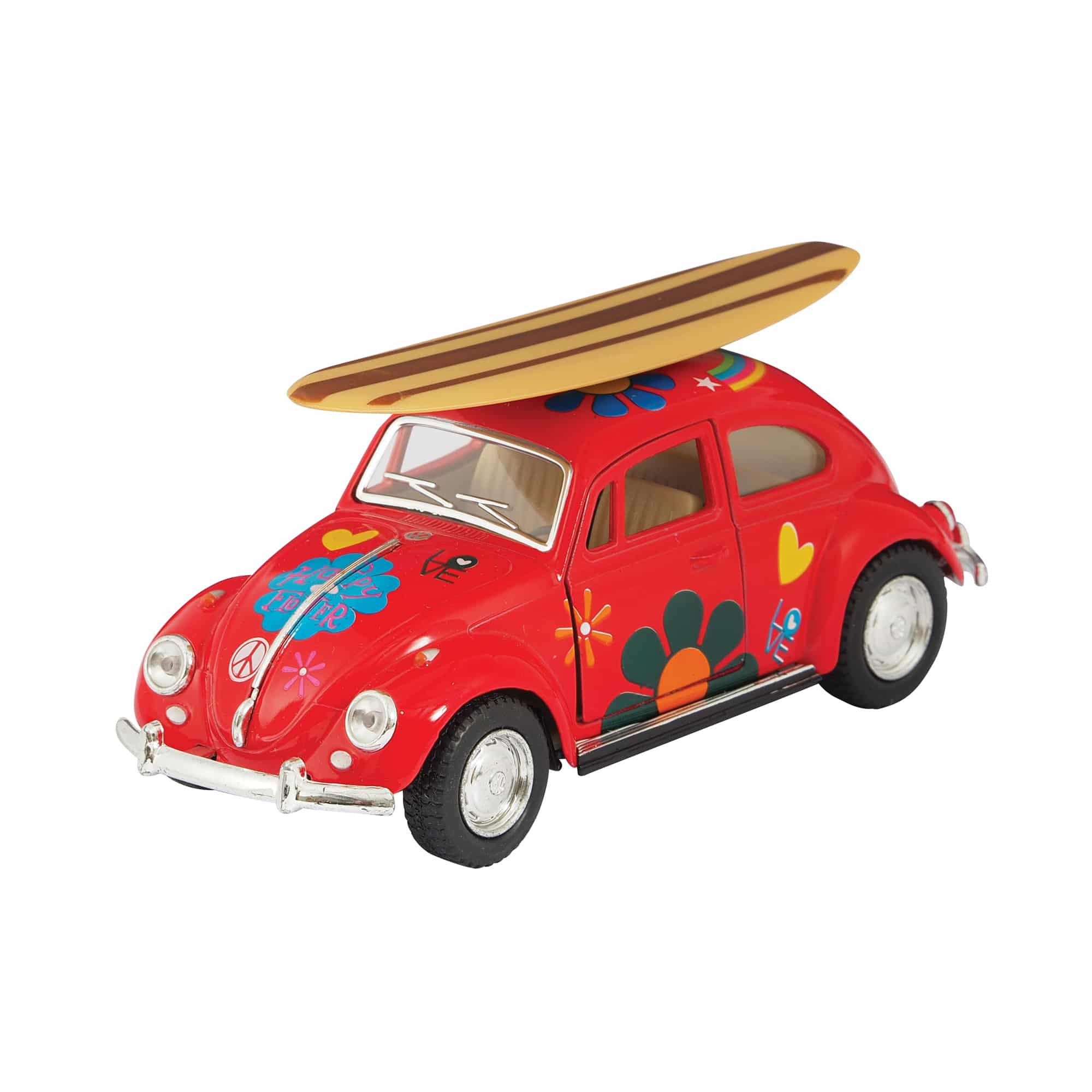 Diecast 1967 Beetle With Surfboard - Image 2
