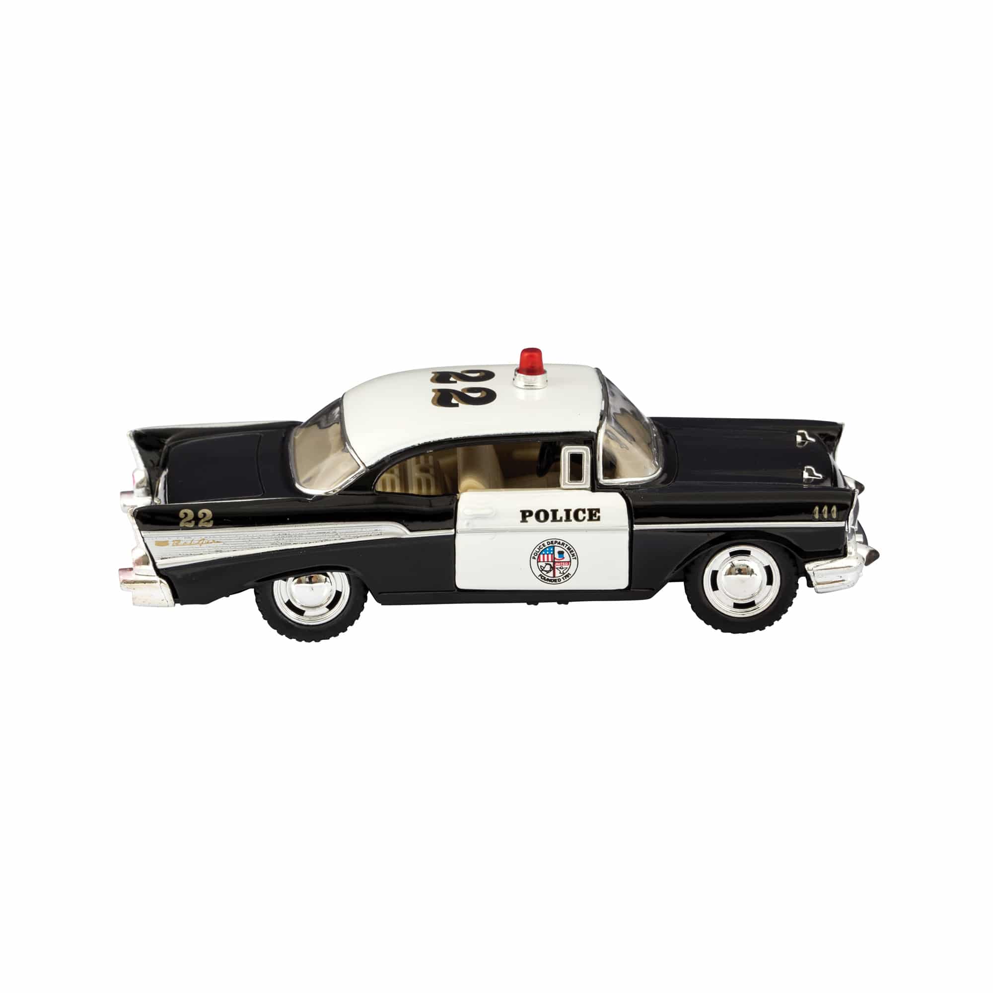 Diecast Fire/Police Chevrolet Bel Air - Image 10