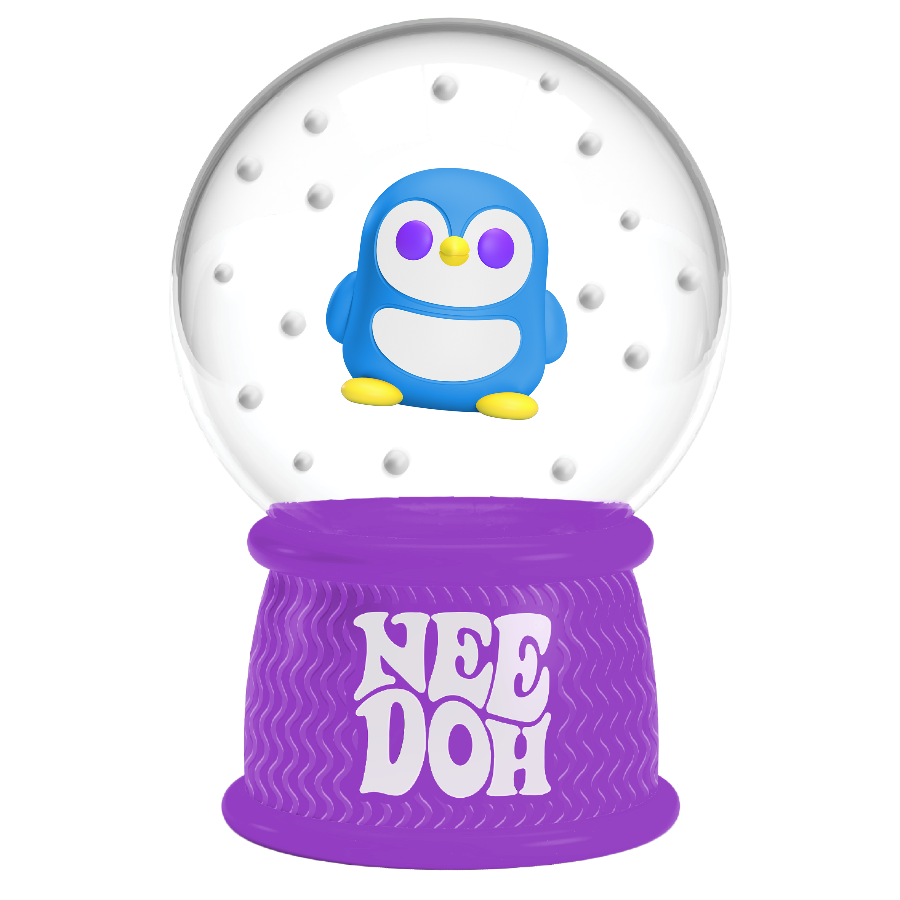 Needoh Squish N Flow Snow Globe - Image 4