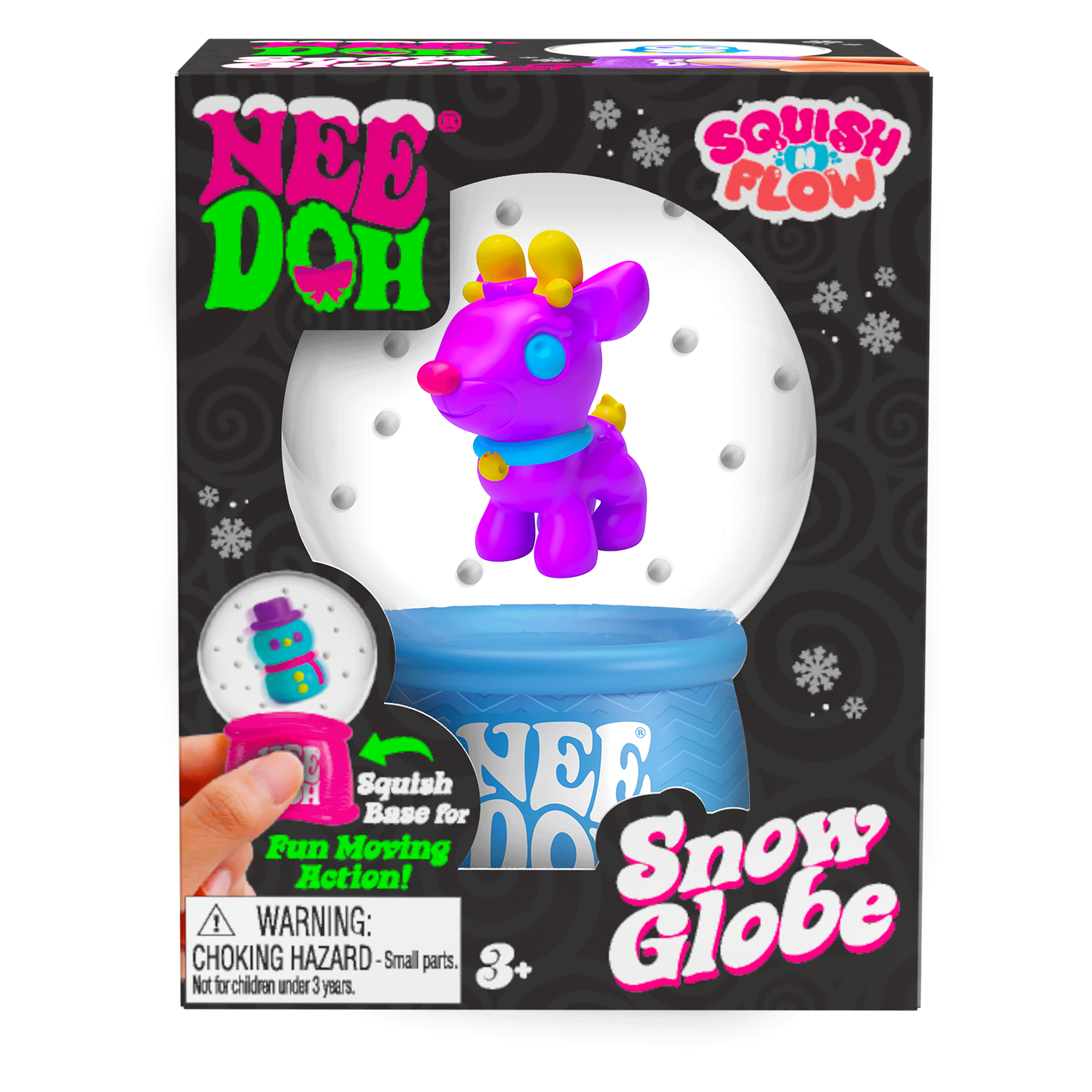 Needoh Squish N Flow Snow Globe - Image 2